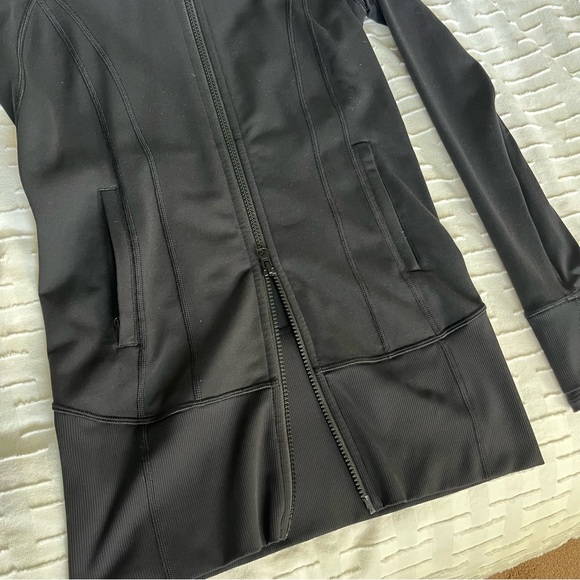 Lululemon Daily Practice Dress Hooded Jacket, Black, Size 4, EUC - Picture 6 of 11